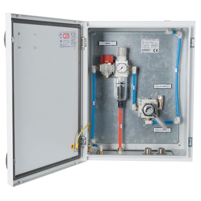 PNEUMATIC PANEL FOR SPB - SMC COMPONENTS