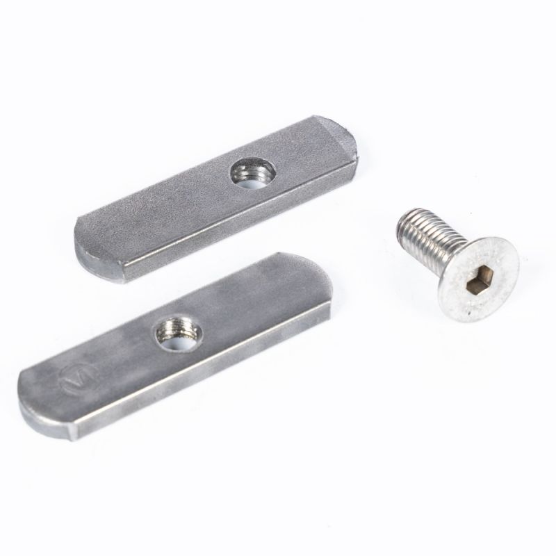 KIT: SCREW M10X20 + SEC.PLATE TK6 S355JR